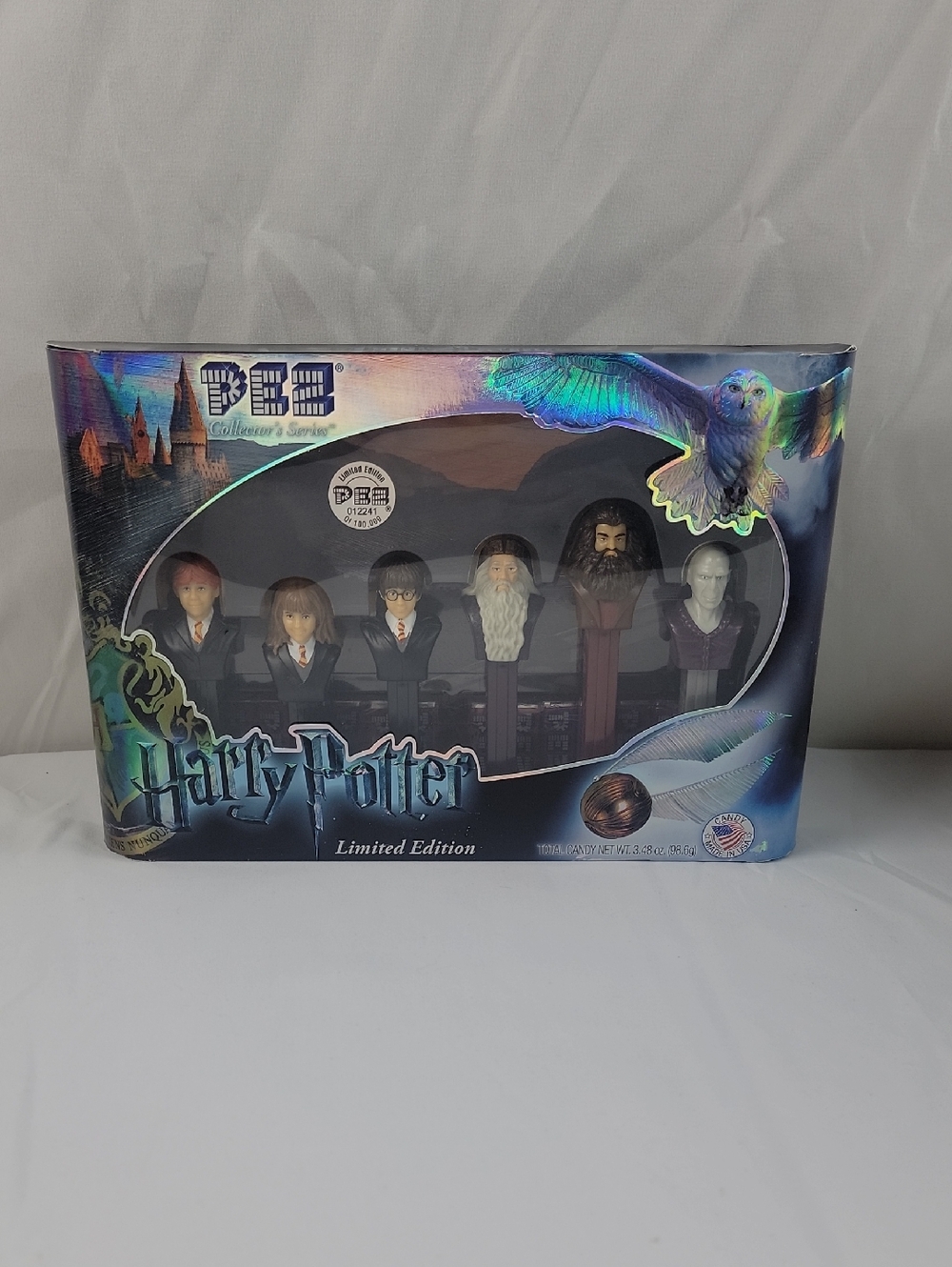 Warner Bros. Harry Potter PEZ Set - Holographic Blue & Purple Accents